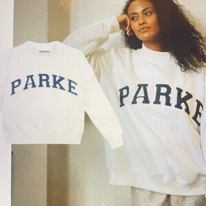 PARKE Varsity Mockneck Sweatshirt, L/XL